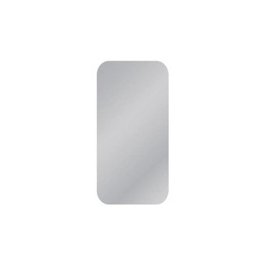 Miroir de sport rectangle avec coins arrondis - 40 x 80 cm