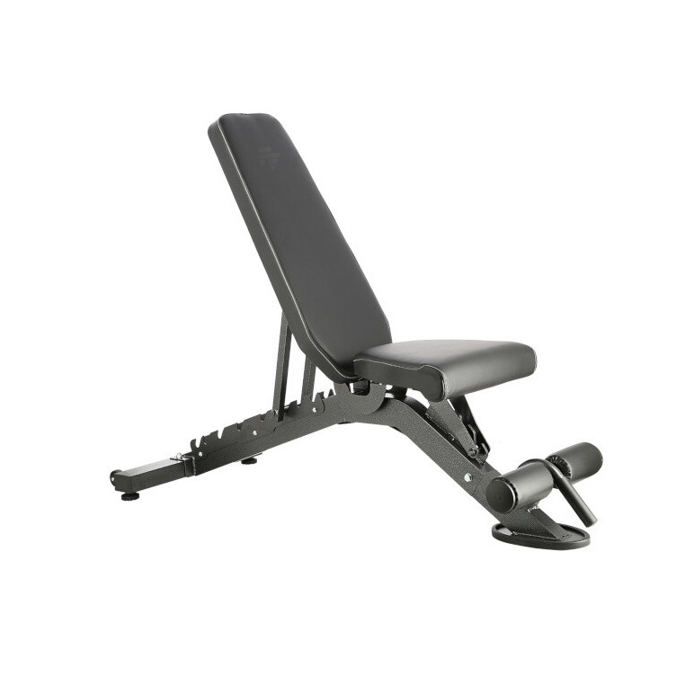 Banc de musculation réglable position déclinée avec rouleau de blocage