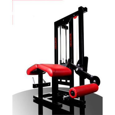 Station de musculation pour les cuisses allongée