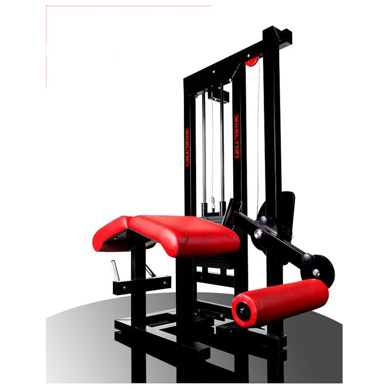 Station de musculation pour les cuisses allongée