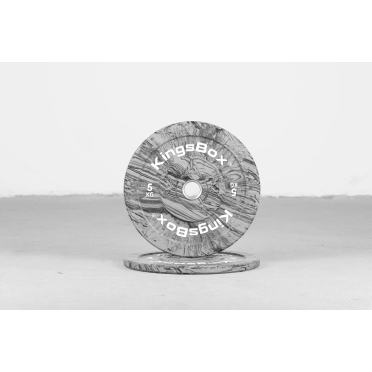 Disques de poids olympique 5 kg à 25 kg en caoutchouc