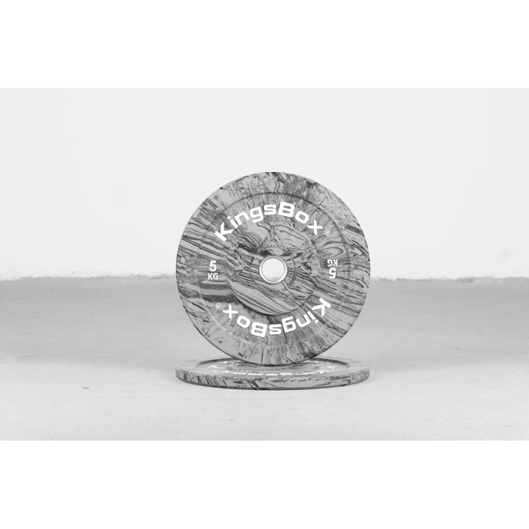 Disques de poids olympique 5 kg à 25 kg en caoutchouc