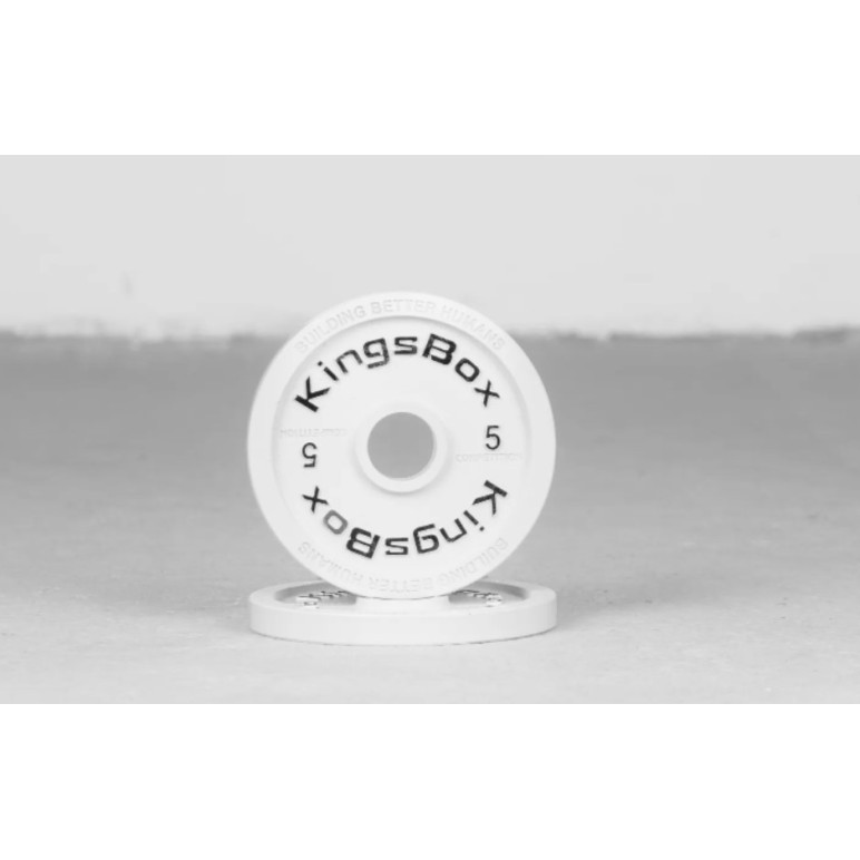 Disques de poids calibrés 5 kg à 25 kg pour powerlifing