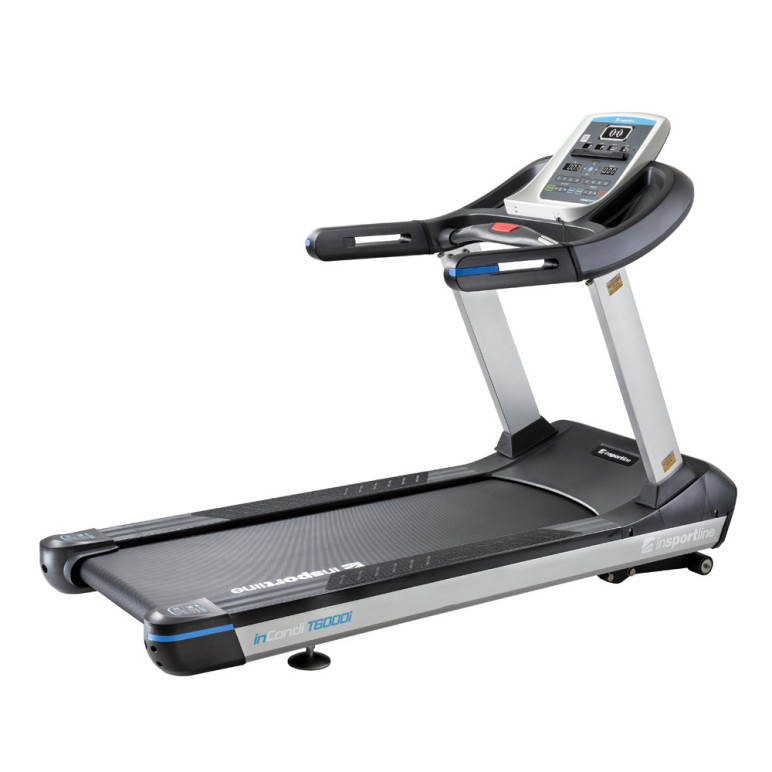 Tapis roulant professionnel pour entrainement cardio avec inclinaison en salle de sport.