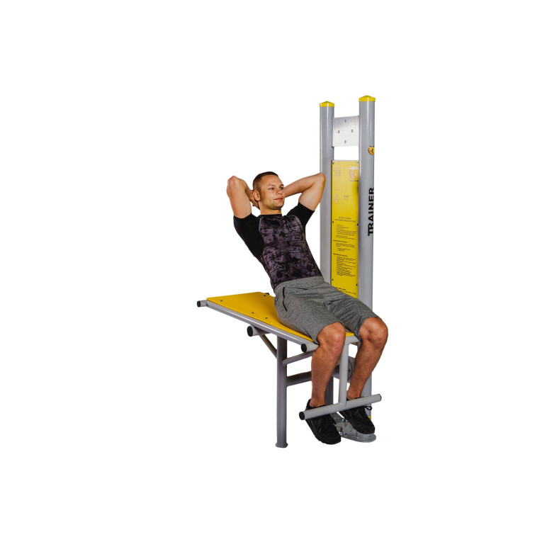 Banc à abdominaux pour fitness en plein air