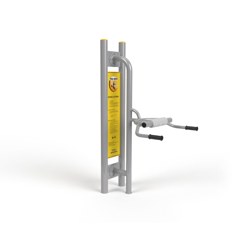 Structure de massage en plein air pour parcours santé