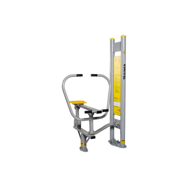 Rameur de fitness et cardio pour parcours santé