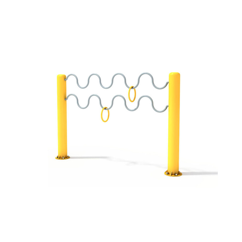 Agrès de coordination en plein air pour les personnes handicapées