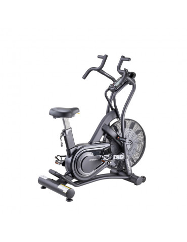 Vélo Air Bike avec roue de résistance de haute qualité pour séance de crosstraining.