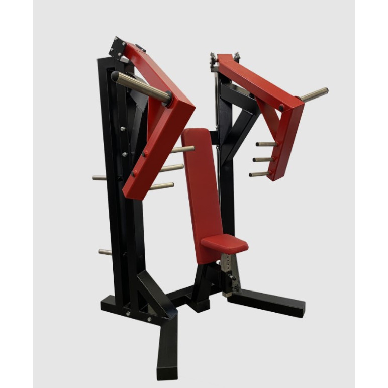 Presse pectorale assise à charges libres - Gymequip