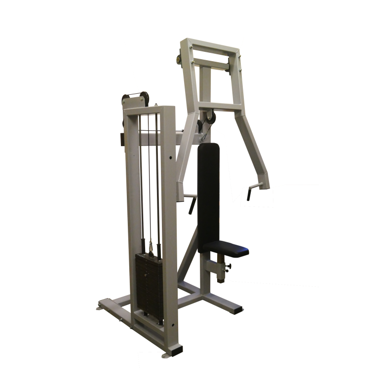 Chest press pour entraînement complet des pectoraux.