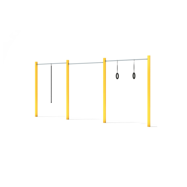 Atelier de musculation extérieur 3 en 1