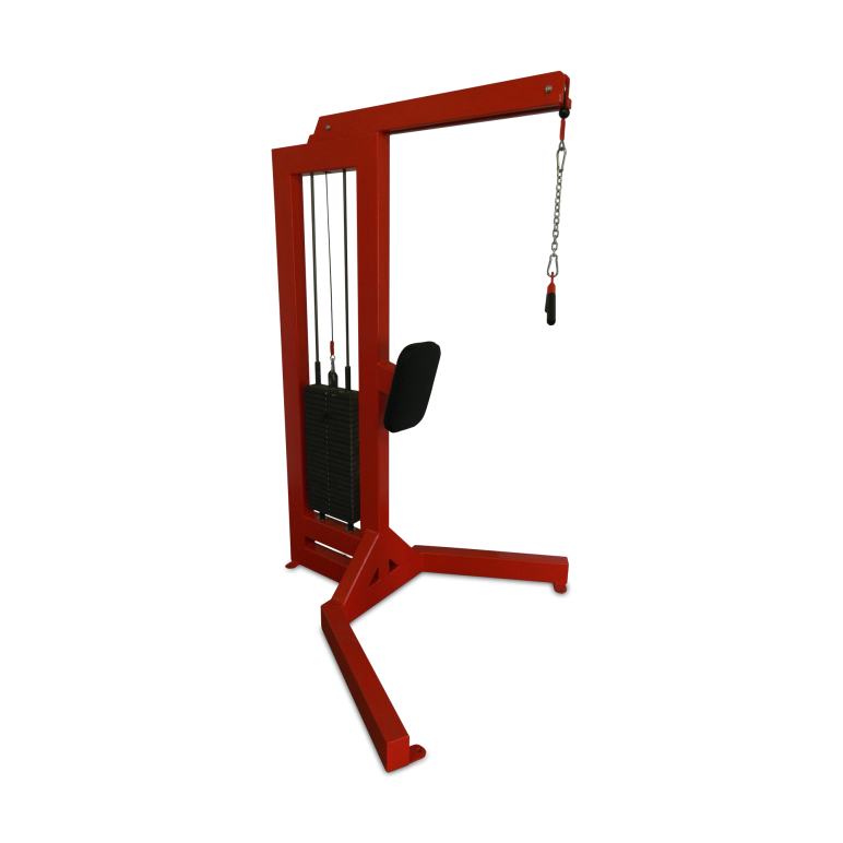 Station de musculation pro pour exercice de tirage triceps.