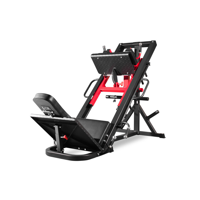 Presse à cuisses de musculation à charges libres