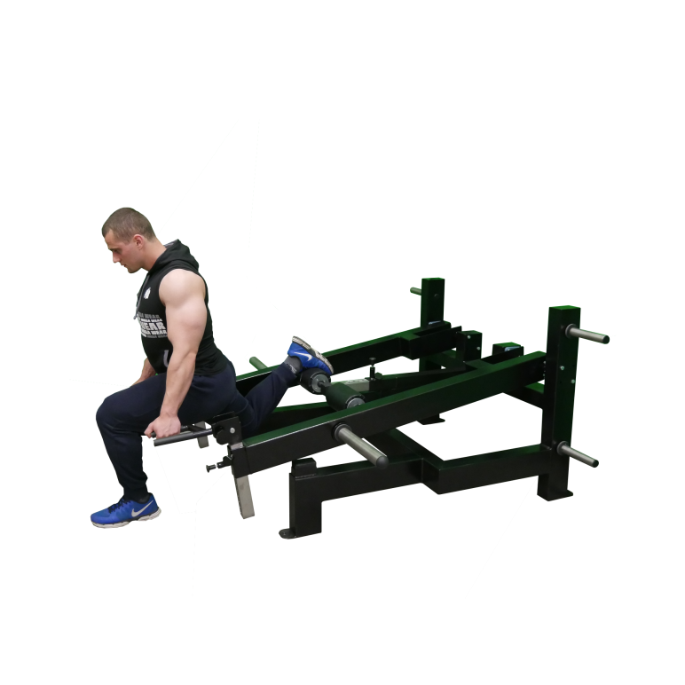 Station shrug et deadlift pour salle professionnelle et club sportif.