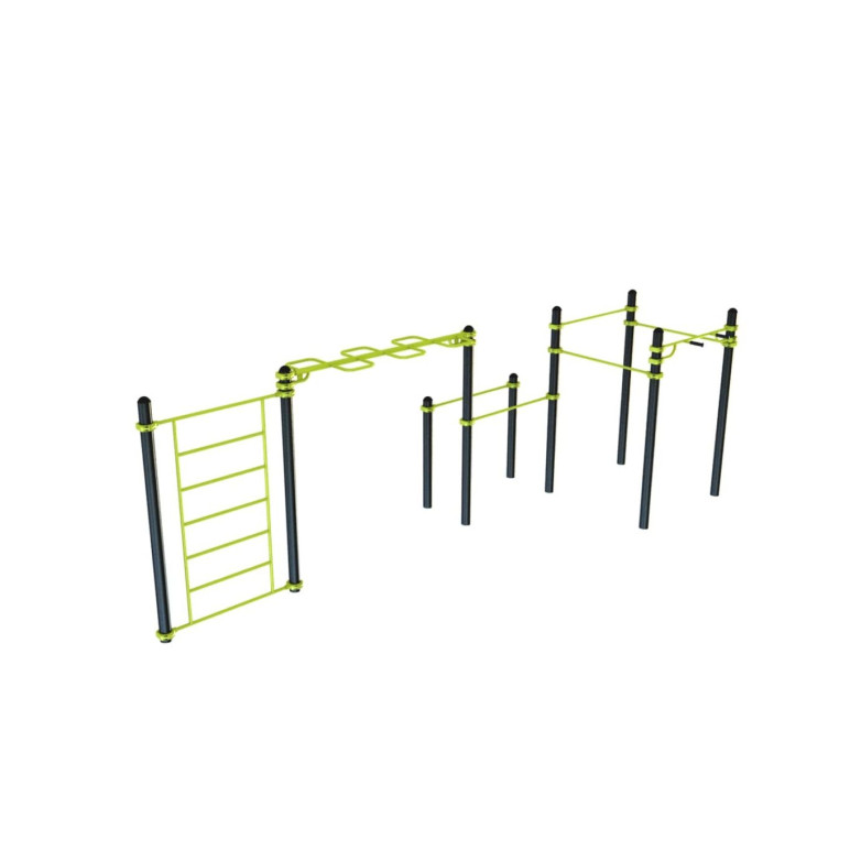 Circuit de musculation en plein air