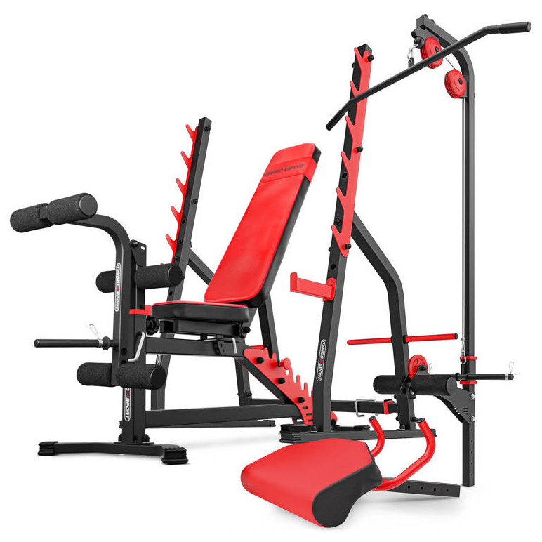 Equipements de musculation semi-pro en kit.