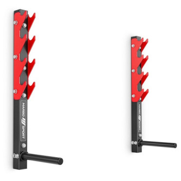 Rack de rangement pour haltères et poids à fixer au mur