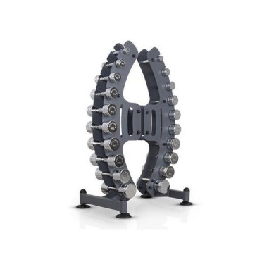 Ensemble haltères sur son support design