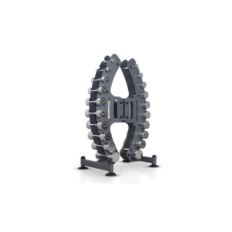 Ensemble haltères sur son support design