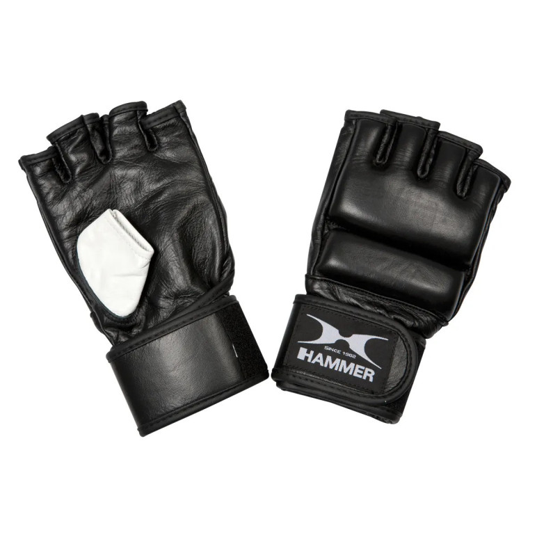 Gants de boxe mitaine en cuir