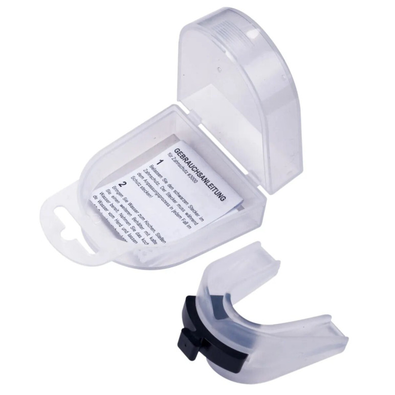 Protège-dents double en plastique pour la boxe - Protection pour dents et mâchoire