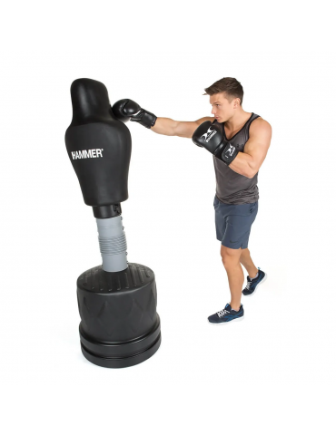 Perfect Punch mannequin de frappe haut de gamme pour entraînement boxe et  sports de combat - Noir