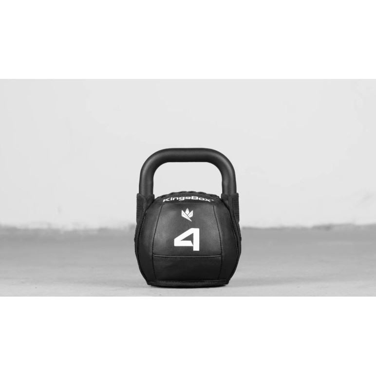 Kettlebells haut de gamme avec revêtement en cuir - Kingsbox