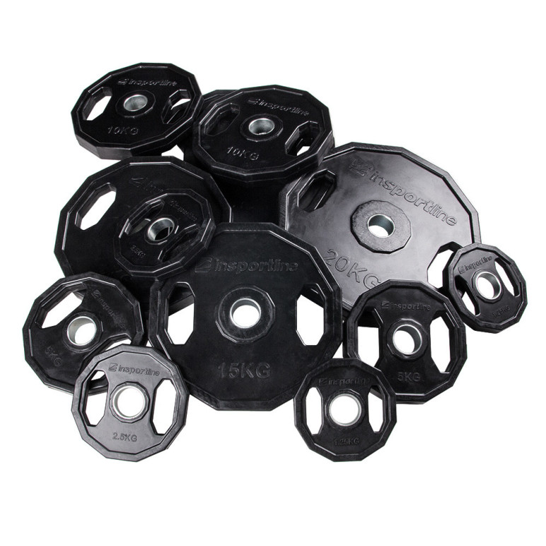 Pack de poids olympiques hexagonaux