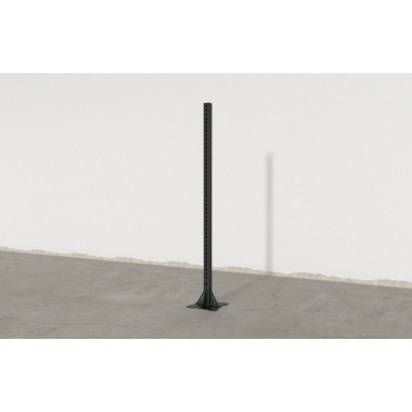 Pilier de musculation 2,50 m en acier avec fixation au sol combinable avec accessoire MIGHTY