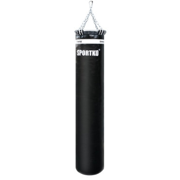 Sac de boxe avec chaînes