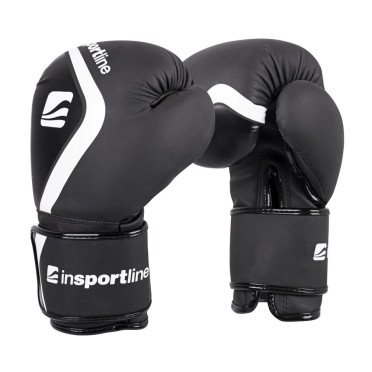 Gants de boxe noir et blanc