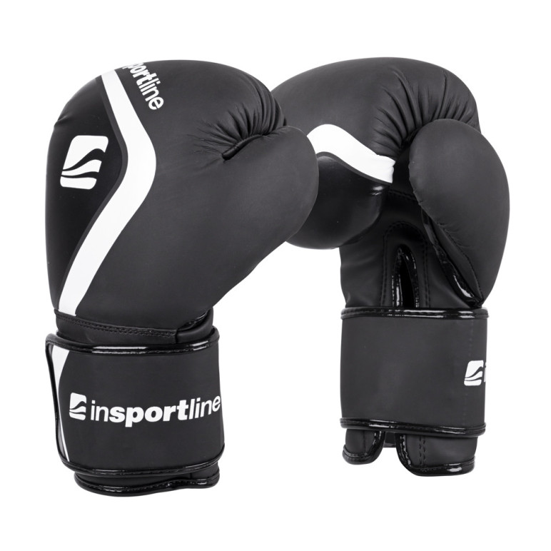 Gants de boxe noir et blanc