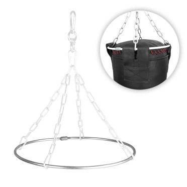 support sac de frappe en acier