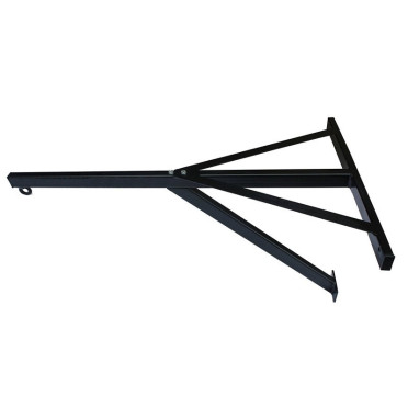 Barre murale robuste avec accroche de punching ball - 3 barres de renfort