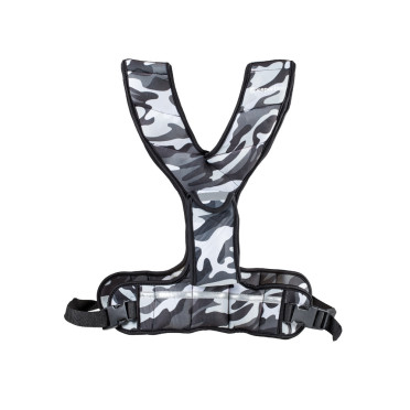 gilet lesté de musculation gris