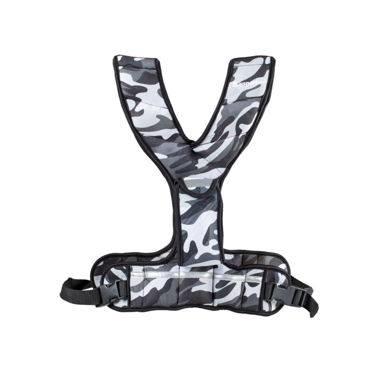 gilet lesté de musculation gris