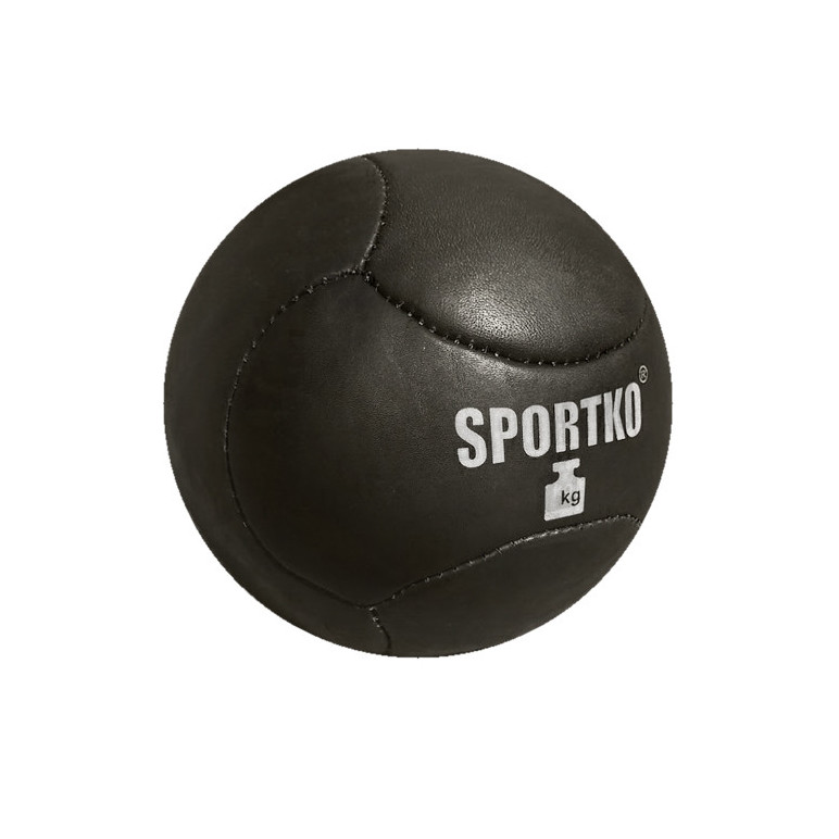 Médecine ball en cuir de haute qualité pour renforcement musculaire 8 kg à 12 kg