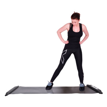 tapis de Pilates avec chaussons