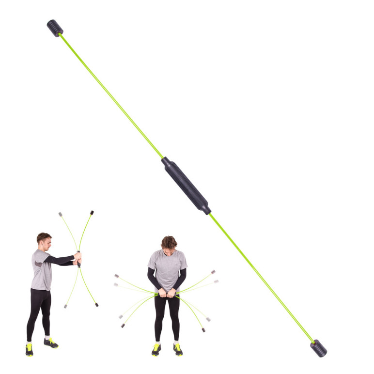 Barre flexible de musculation - Entraînement fitness à domicile