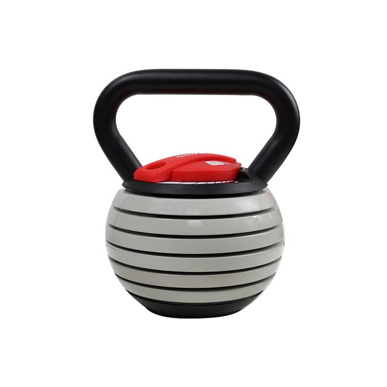 Kettlebell réglable avec charge ajustable de 3 à 17 kg