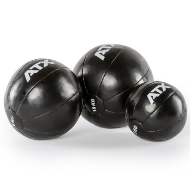 Medecine ball classique ATX en cuir synthétique de 3 à 10 kg pour Hyrox et exercices de cross-training