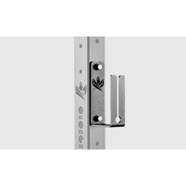 Support de rangement pour poste à dips sur rack de musculation Kingsbox Mighty et Royal
