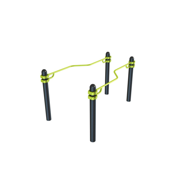 Barres à dips larges outdoor adaptés pour PMR