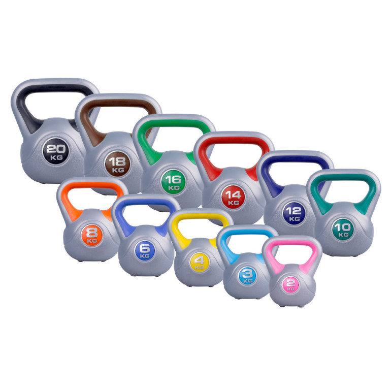 Ensemble complet de kettlebell de cross-training 2 kg à 20 kg