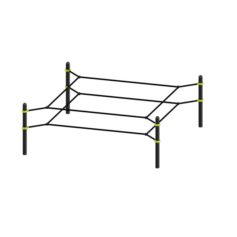 Mini ring de boxe outdoor pour aire de street workout