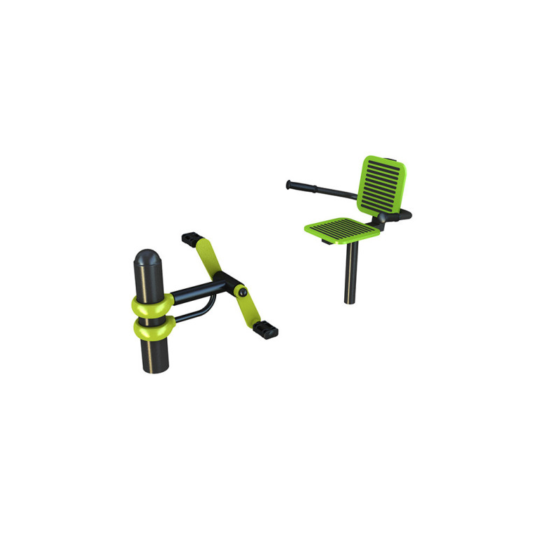 Pédalier sénior en plein air