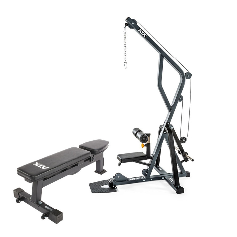 Pack complet musculation poulie et banc ATX
