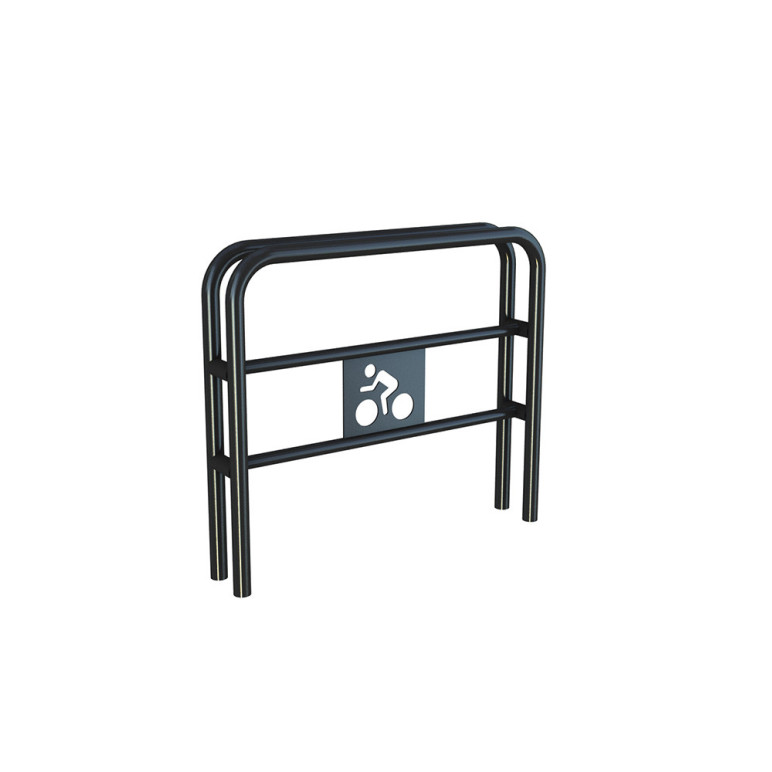 Support d'attache à vélo en plein air