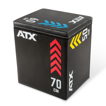 Soft Plyobox ATX 3 en 1 crosstraining 50 / 60 / 70 cm rembourrage en mousse